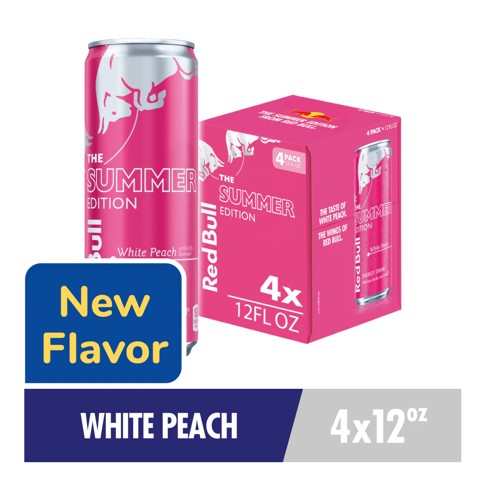 12 Oz 4 Pack White Peach